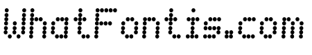 LED Counter 7 Italic