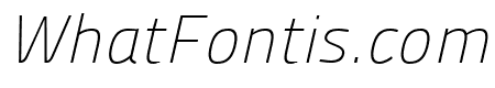 Panefresco 1wt Italic
