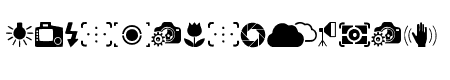 Digital Camera Symbols