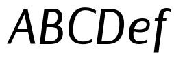 Florid Italic