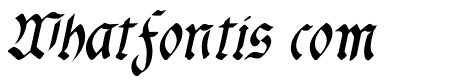 fracta SemiBold Italic