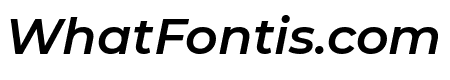 Montserrat SemiBold Italic