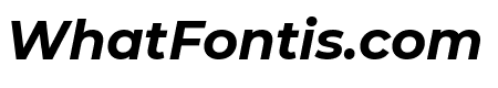 Montserrat Bold Italic