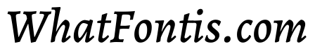 Alegreya Medium Italic