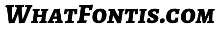 Alegreya SC ExtraBold Italic