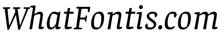 Faustina VF Beta Italic