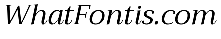 Trirong Italic