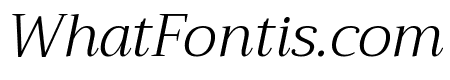 Trirong Light Italic