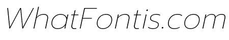 Prompt Thin Italic