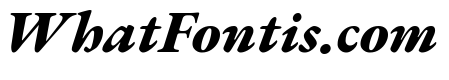 EB Garamond ExtraBold Italic