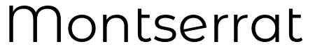 Montserrat Alternates Regular