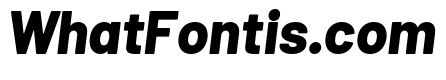 Barlow ExtraBold Italic