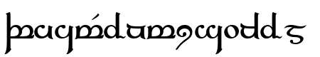 Tengwar Elfica
