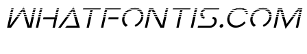 Earth Orbiter Halftone Italic