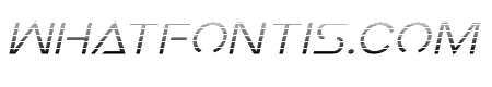 Earth Orbiter Gradient Italic