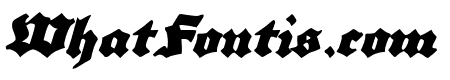 Grobe Plakat Fraktur