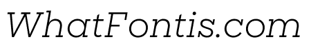 Sharp Slab Italic