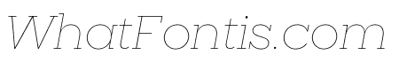 Sharp Slab Thin Italic