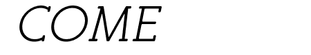 Merlo Round Serif Regular Italic