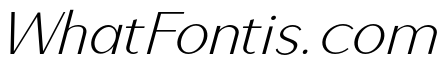 Grimsby Thin Italic