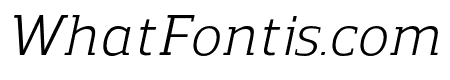 Regan Slab Italic