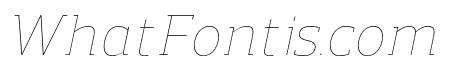 Regan Slab UltraLight Italic
