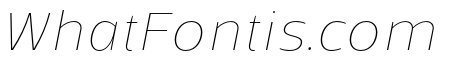Kareemah Kareemah Thin Italic