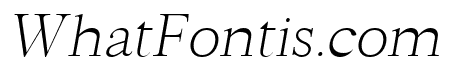 Hagito Light Italic