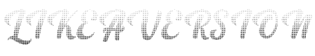 Bright Script Halftone Dots