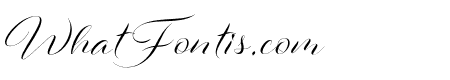 Fresh Script Upright