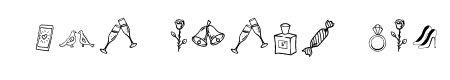 Love Doodles Dingbat