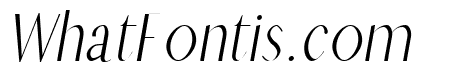 Charlton Light Italic