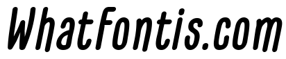 GLARESOME Bold Italic