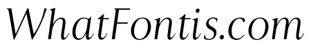Astoria Classic Light Italic