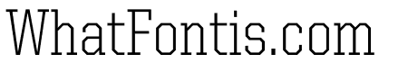 United Serif Semi Condensed Thin Regular
