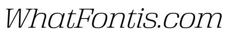 Velo Serif Display Thin Regular Italic