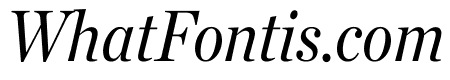 Chronicle Deck Condensed Italic