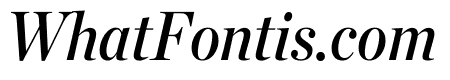 Chronicle Display Condensed Semibold Italic
