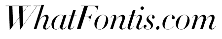 Didot Light Italic(64pt Master)
