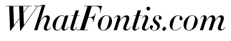 Didot Medium Italic(24pt Master)