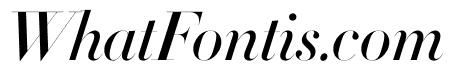 Didot Medium Italic(96pt Master)