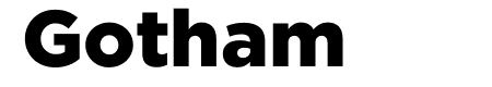 Gotham Black