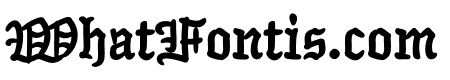 Inkwell Blackletter Bold