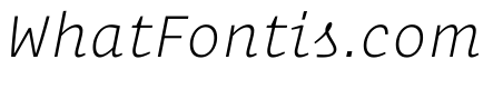 Operator ScreenSmart Extra Light Italic