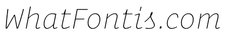 Operator Thin Italic