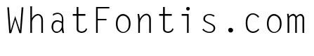 LetterGothic-Thin