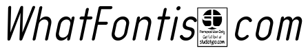 Typo Quik Light Demo Italic