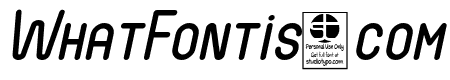 Wida Round SmallCaps Demo Italic