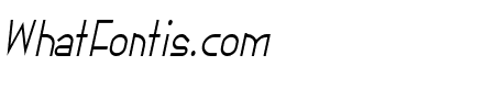 EphemerianThin Italic