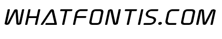Elite Danger Bold Expanded Italic